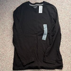 Old Navy Long Sleeve Black Tee